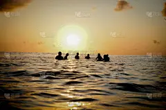 会议,黄昏,海浪,自然美,夏天,户外,天空,印度尼西亚,自然,人