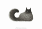 
猫咪插画 Kamwei Fong ​​​​