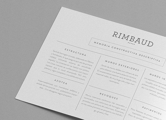 RIMBAUD公寓宣传画册设计欣赏(2)...