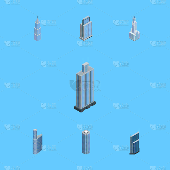 商务,摩天大楼,塑料积木,公寓,房屋,城镇,建筑业,矢量,街道,居住区