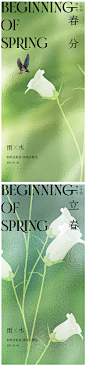 立春春分节气海报-源文件