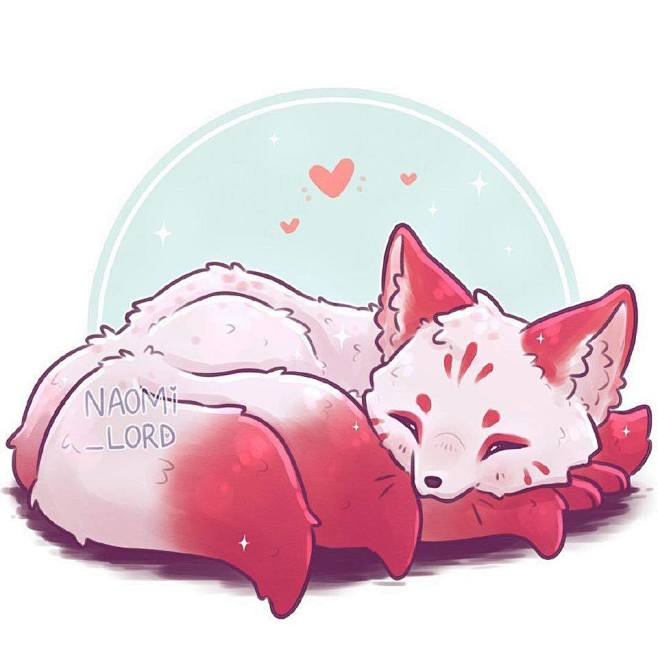 插画师NAOMI_LOAD——狐狸插画