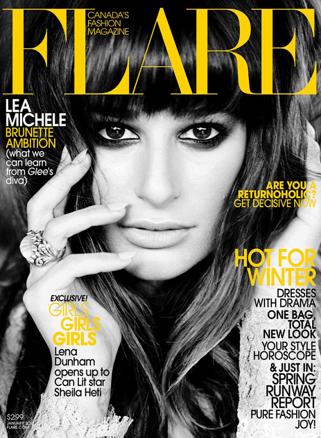 Lea Michele for Flar...