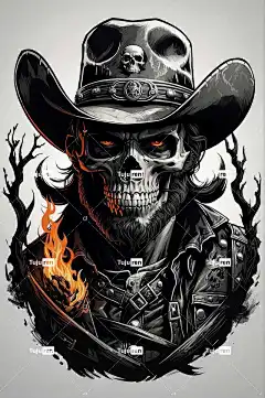 颅骨 死亡 万圣节 纹身 骨骼 死的 设计 海盗 垃圾摇滚