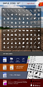 100 Simple Icons ? AGRICULTURE ? 农业图标素材国外模板源文件-淘宝网