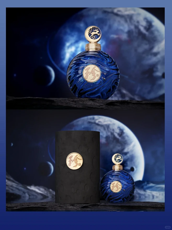 星辰之下，举杯邀明月丨原创文创酒设计 -...