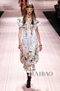 2019春夏米兰时装周：杜嘉班纳 (Dolce&Gabbana)