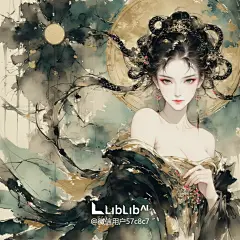 戰國_水彩水墨风格 + 艺术插画海报-LoRA-战国器官-LiblibAI