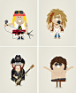 Iconographic Musicon – Popular Celebrities from Music World