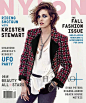 克里斯汀·斯图尔特 (Kristen Stewart) 登上《Nylon》杂志2015年9月刊封面