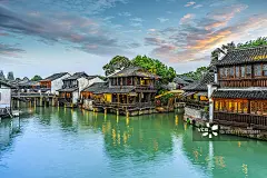 周庄古镇风景区图片素材