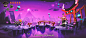 The Youkai Land, Son Nguyen : Some side scrolling scenes i drew in an online course during quarantine time