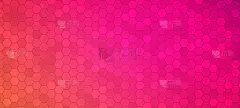 摘要粉红色梯度几何形状六边形背景。现代的背景。可以用于登陆页，书籍封面，小册子，传单，杂志，任何品牌