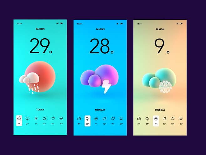 Weather App Visual C...