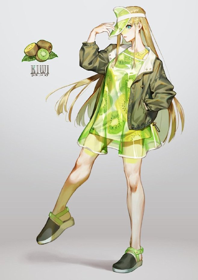 【#画师推荐# 】花与水果拟人。推主id...