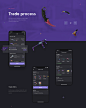 CS.MONEY Mobile App : Mobile app design for the world's largest gaming marketplace. There was a global redesign of the all CS.MONEY product ecosystem in 2020. The case shows how much the service changed. We have done a lot of UX researches and collected d