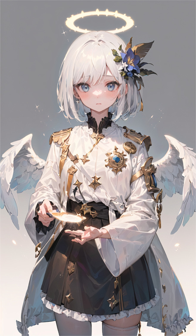 #AI 天使（9P） - Noir的插画