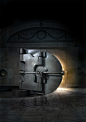 Commbank Vault : EA utilised a combination of photography and CGI to create The Commonwealth Bank Time Vault for Sydney agency Imagination. Filming live action footage inside the bank's high security vault wasn't an option so we photographed the environme