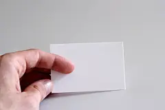 极简商业高端名片样机