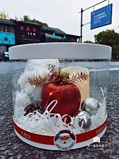 平安夜的礼物图片唯美