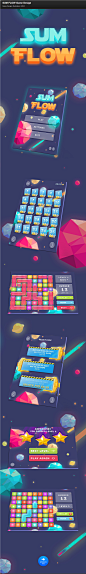 SUM FLOW Game Design on Behance