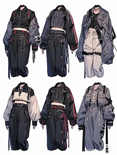 婉点睡采集到衣服