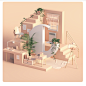 C4D behance