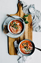 Tomatsoppa med Rökiga Kikärtor & Örter | Tomato Soup with Smokey Chickpeas & Herbs | v + gf | Cashew Kitchen | Bloglovin’