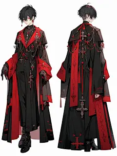 角色｜牧师｜哥特服饰