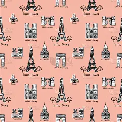 符号,巴黎,欧洲,华丽的,粉色,法国,浪漫,图像,度假,爱