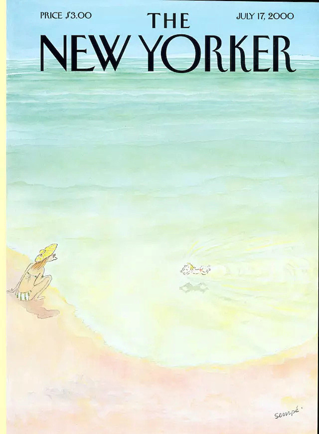 插画大师桑贝，给《纽约客》画了第九张“沙...