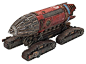 安泰将军炮本质上是一个巨型钻地运兵车，同时可以用其巨大的钻头制造一场地震来攻击敌人。