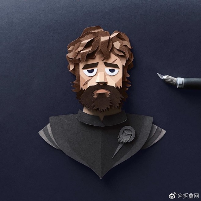 剪纸艺术家Robbin Gregorio...
