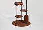 Three Poles Cat Tower - Pet Living Design : Three Poles Cat Tower