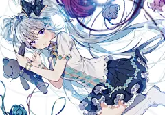 来自日本插画师的一组动漫人物插画作品!造型美型画技相当不错![相关视频：怎么画动漫人物]_爱言情_爱生活爱言情