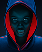 Neon Hoodies : Light and Shadow with Neon Hoodies