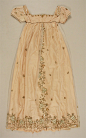 Evening dress 1804-14, French.