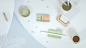 wooden stationery