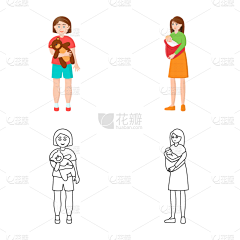 花瓣素材-人像图片采集到婴幼儿