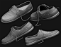 Vans, Phillip Stoltz : Had a strong urge to sculpt my shoe a couple days ago!
Then decided to make it a game asset with a goal of getting it as low poly as I could with clean textures. 
Tri Count - 917
Texture Size - 2k