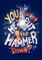 Superheroes: Lettering Series on Behance