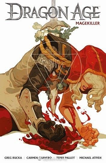 救命。。。龙腾世纪这游戏的漫画版封面都好...