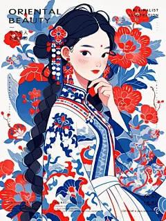 新尝试，哇塞这太好看啦！扁平风艺术人物插画_8_町果_来自小红书网页版