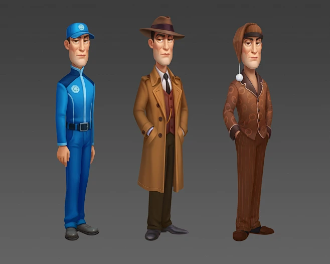 Characters-花瓣网