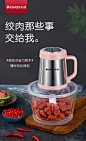志高家用绞肉机不锈钢电动搅拌机绞馅机搅肉机碎肉机剁辣椒蒜泥机多功能绞菜机小型料理辅食机饺子馅机 2斤玻璃双刀配置【图片 价格 品牌 报价】-京东
