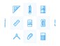 Stationery Icon Set