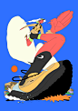 杰克弗莱彻跑步 illo-itsnicethat10