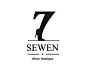 Sewen Boutique Logo, Shoe Boutique, Ad Design, Graphic Design, Layout Design, Negative Space Logos, Logo Shoes, Branding, Logo Design Inspiration