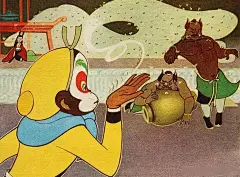 《大闹天宫》是上海美术电影制片厂于 1961 年至 1964 年制作的一部彩色动画长片，由万籁鸣执导，故事取材于中国古典名著《西游记》。 - **剧情亮点**：影片通过美猴王闹龙宫、反天庭的故事，生动地塑造了一个机智乐观、敢作敢当、勇于反抗天威神权的神话英雄形象。比如孙悟空为寻得趁手兵器，前往东海龙宫借宝，在试遍诸多兵器不满意后，拔起了大禹治水时留下的定海神针——如意金箍棒，展现了他的神通广大。还有他上天宫做弼马温，却因不满官职低微大闹蟠桃会，智斗二郎神，后在炼丹炉中练就火眼金睛等经典桥段，情节跌宕起伏，