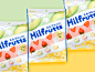 ミルフルッツ キャンディ パッケージデザイン 